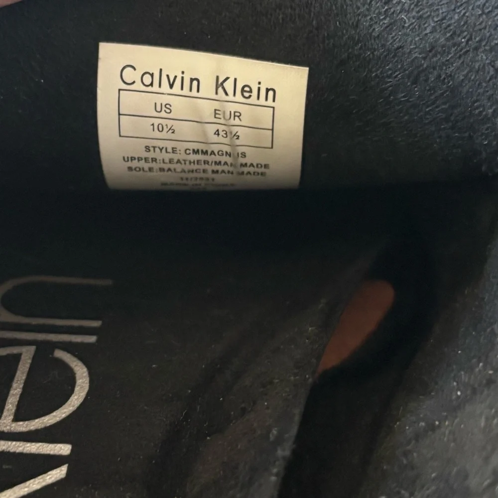 Calvin Klein Black Slip-On Bit Loafers